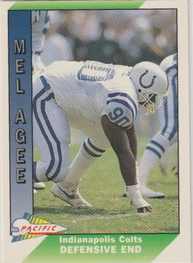 NFL 1991 Pacific - No 594 - Mel Agee