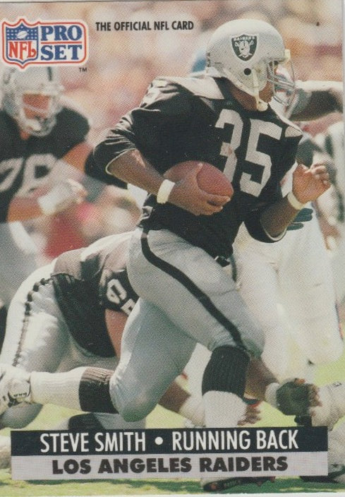 NFL 1991 ProSet - No 194 - Steve Smith