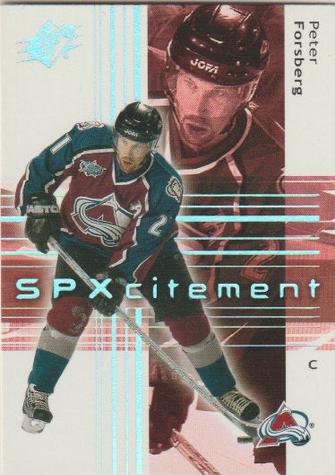 NHL 2002-03 SPx - No 85 - Peter Forsberg