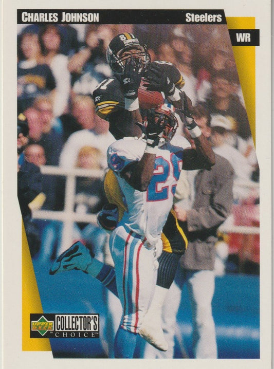 NFL 1997 Collector's Choice - No 290 - Charles Johnson