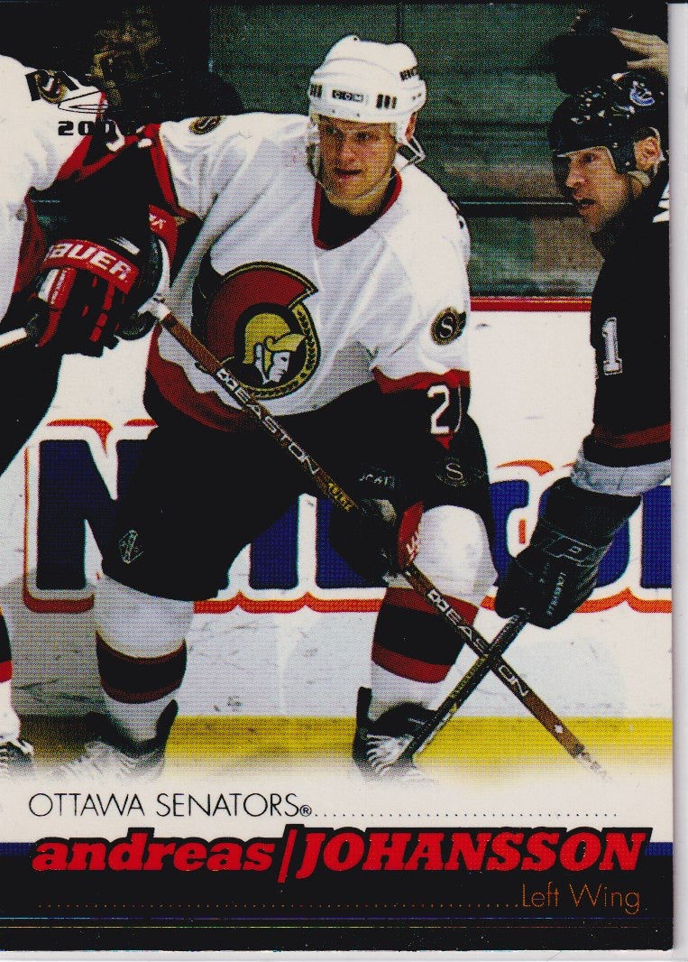 NHL 1999-00 Pacific - No 289 - Andreas Johansson