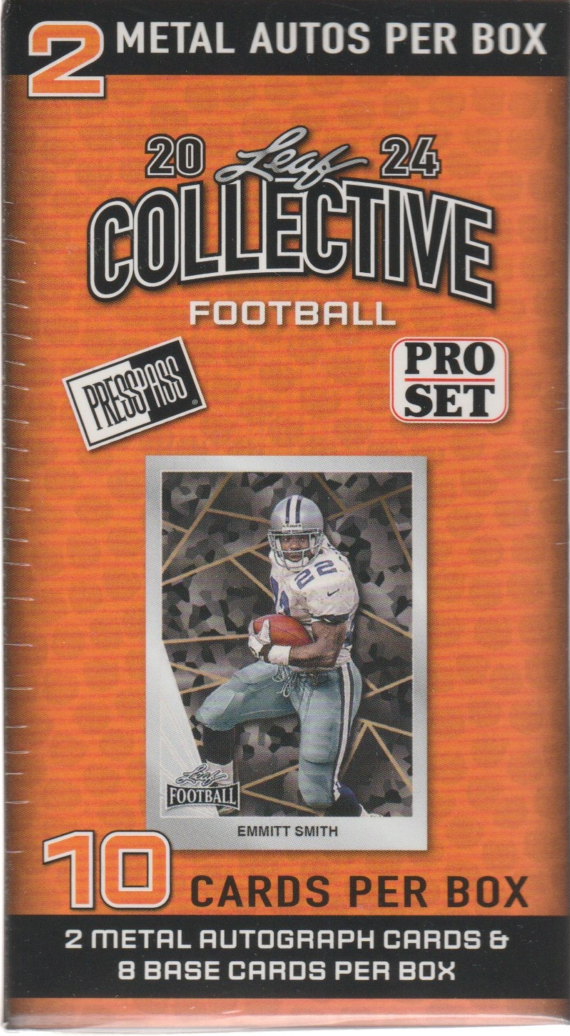 NFL 2024 Leaf Collective Football Blaster Box