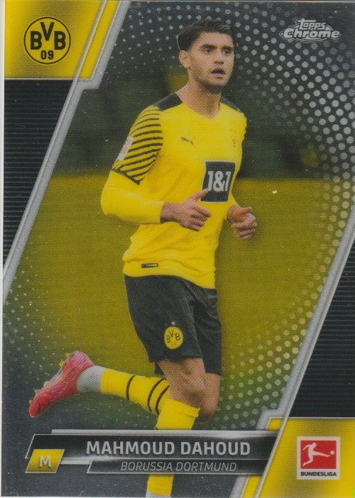 Soccer 2021-22 Topps Chrome Bundesliga - No. 33 - Mahmoud Dahoud