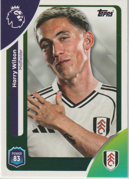 Fussball 2026-26 Topps Premier League EN - No 156 - Harry Wilson