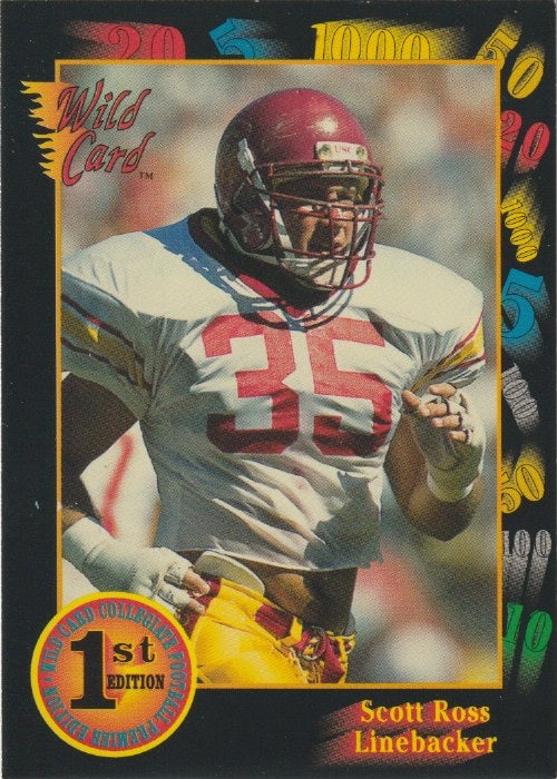 NFL 1991 Wild Card Draft - No 122 - Scott Ross