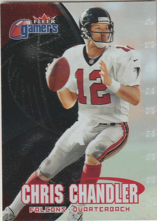 NFL 2000 Fleer Gamers - No 27 - Chris Chandler