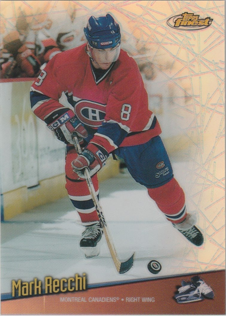 NHL 1998-99 Finest No Protectors Refractors - No 81 - Mark Recchi