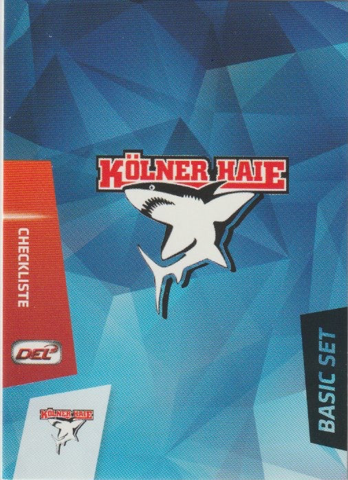 DEL 2014-15 CityPress Basic Set - No 292 - Checkliste Kölner Haie