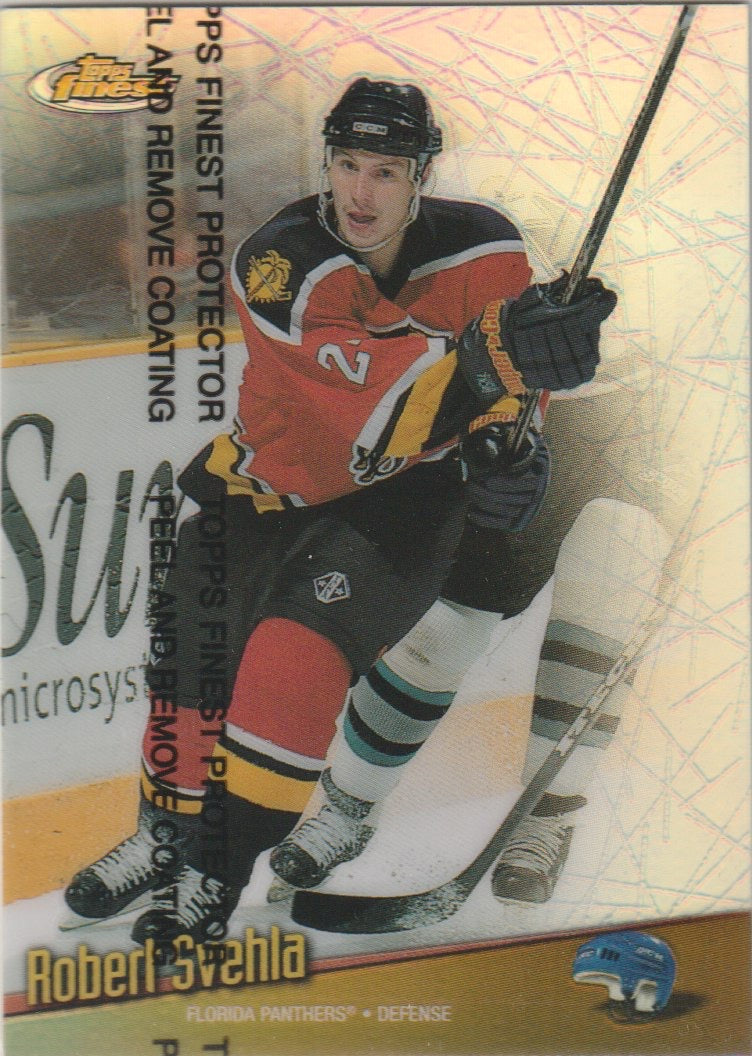 NHL 1998-99 Finest Refractors - No 77 - Robert Svehla