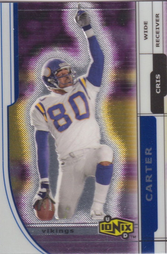 NFL 2000 UD Ionix - No 33 - Chris Carter