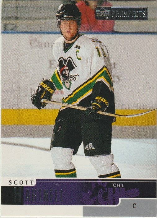 NHL 1999-00 UD Prospects - No 28 - Scott Hartnell
