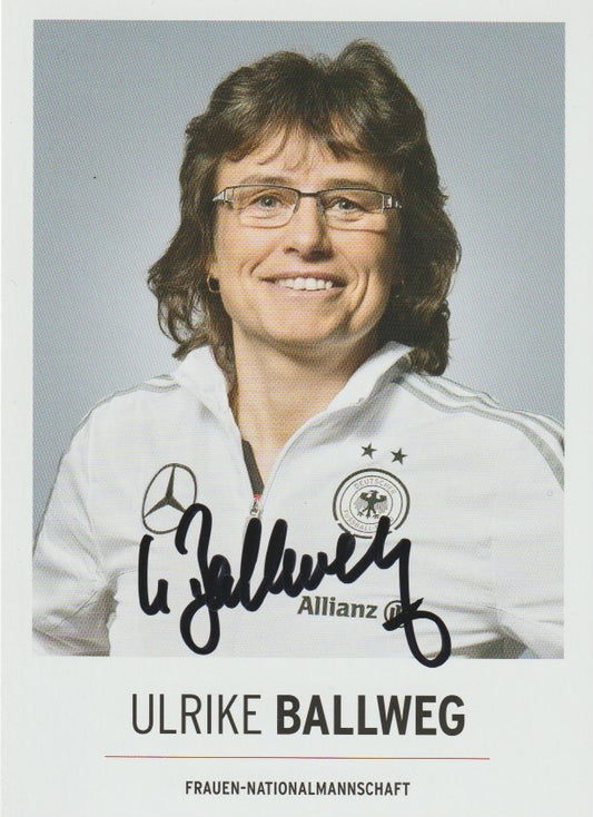Fussball - Autogramm - Ulrike Ballweg