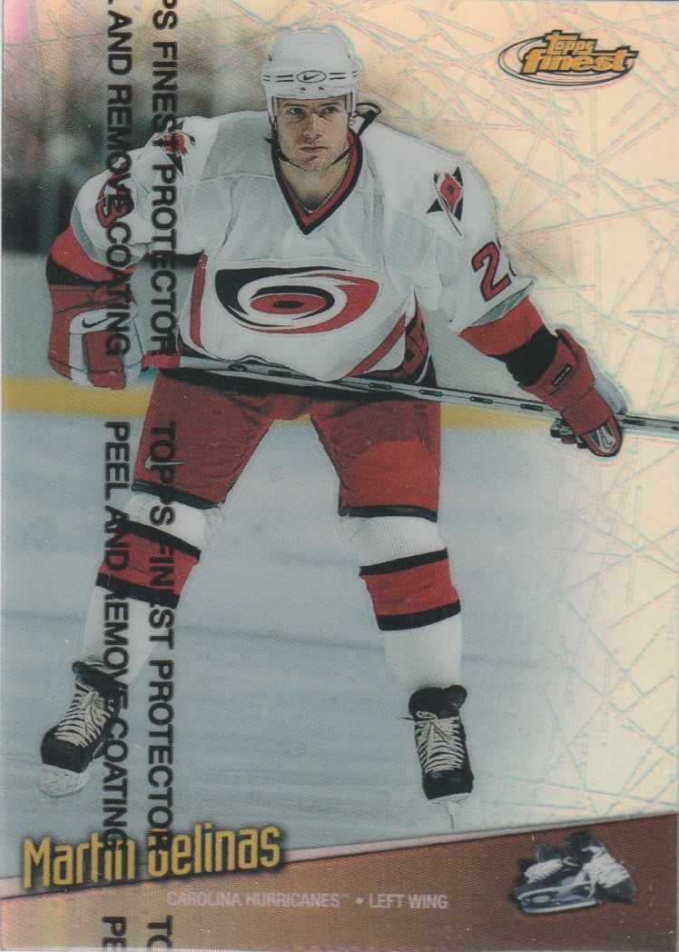 NHL 1998-99 Finest Refractors - No 8 - Martin Gelinas