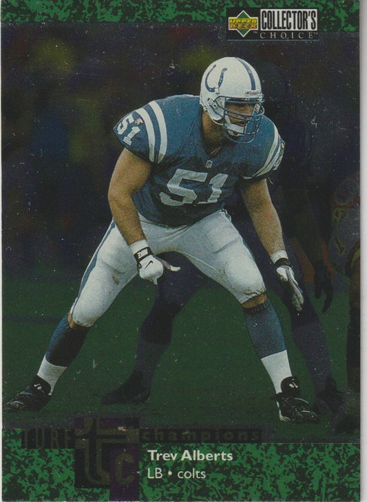 NFL 1997 Collector's Choice Turf Champions - No TC14 - Trev Alberts