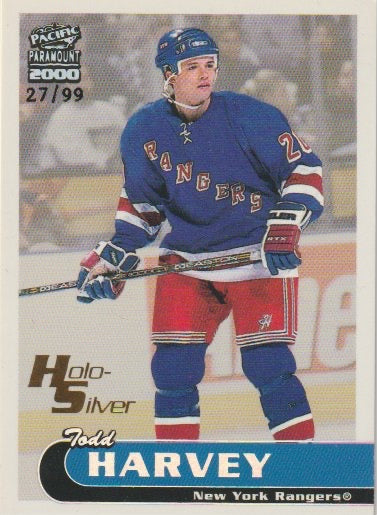 NHL 1999-00 Paramount Holographic Silver - No 150 - Todd Harvey