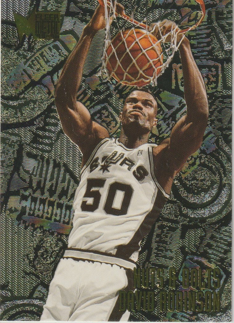 NBA 1995-96 Metal - No 217 - David Robinson