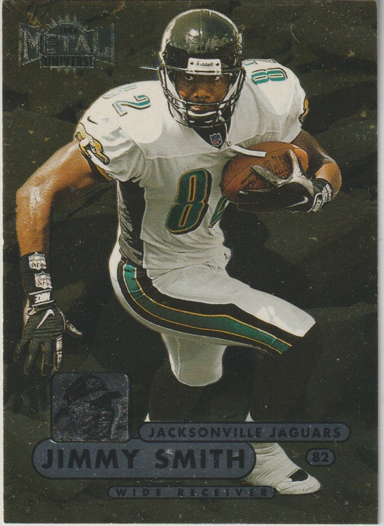 NFL 1998 Metal Universe - No 51 - Jimmy Smith