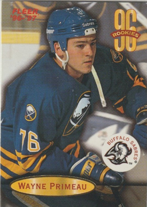 NHL 1996 / 97 Fleer - No 132 - Wayne Primeau