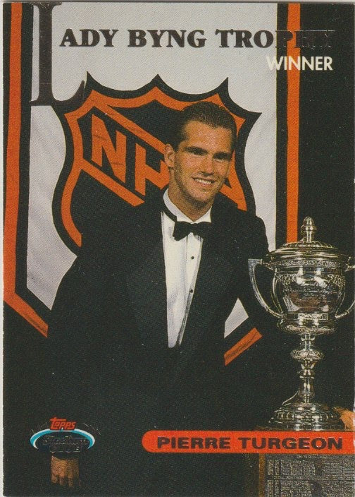 NHL 1993 / 94 Stadium Club - No 145 - Pierre Turgeon