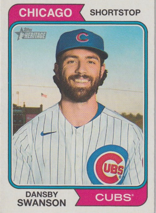 MLB 2023 Topps Heritage - No 37 - Dansby Swanson