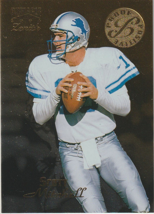 NFL 1996 Zenith - No 140 - Scott Mitchell