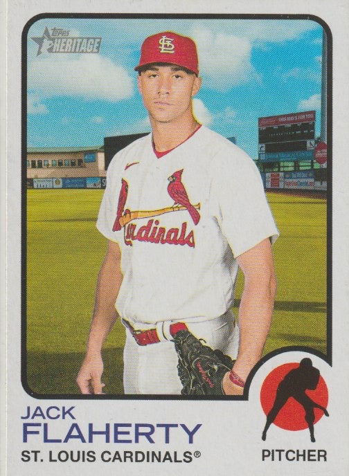 MLB 2022 Topps Heritage - No 534 - Jack Rafe Flaherty