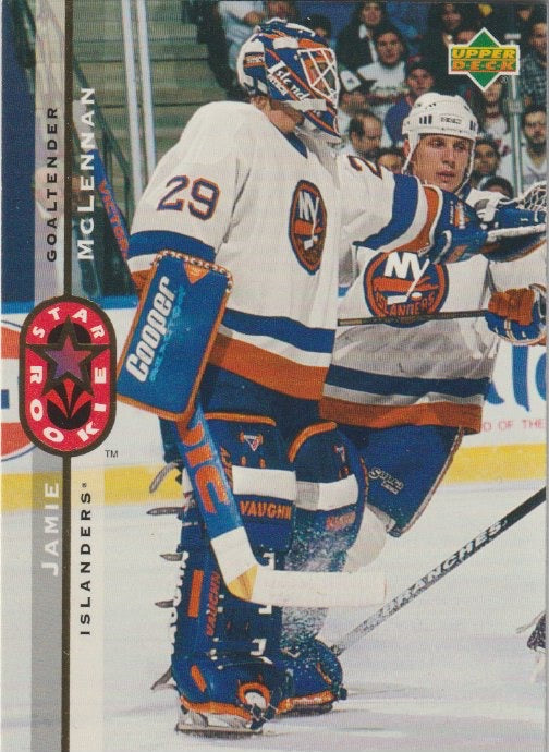 NHL 1994 / 95 Upper Deck - No 252 - Jamie McLennan
