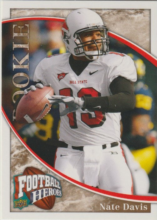 NFL 2009 Upper Deck Heroes - No 110 - Nate Davis