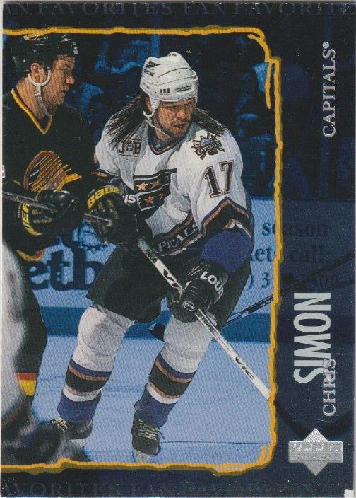 NHL 1997 / 98 Upper Deck - No 205 - Chris Simon
