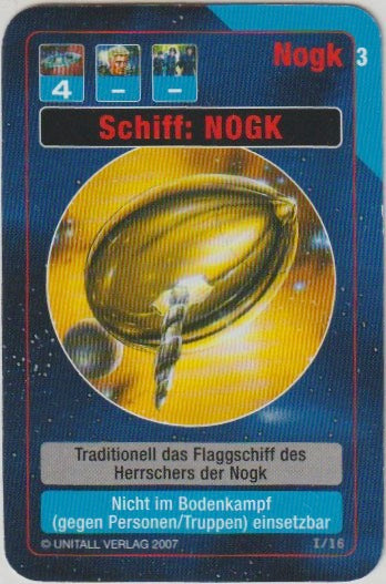 SciFi 2007 Ren Dhark - No NOGK 3 - Schiff der Nogk