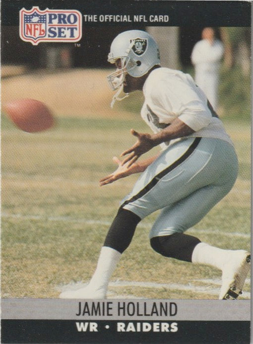 NFL 1990 ProSet - No 544 - Jamie Holland