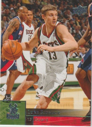 NBA 2009-10 Upper Deck - No 100 - Luke Ridnour