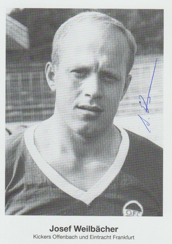 Soccer - Autograph - Josef Weilbächer