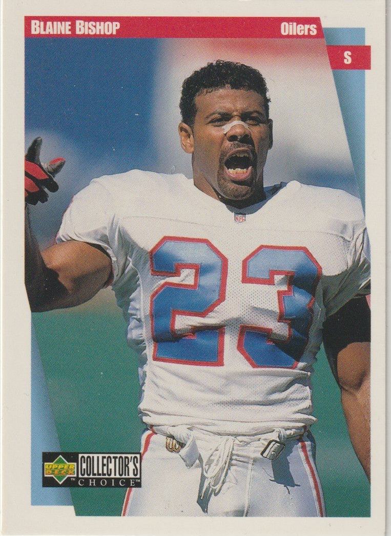 NFL 1997 Collector's Choice - No 216 - Blaine Bishop