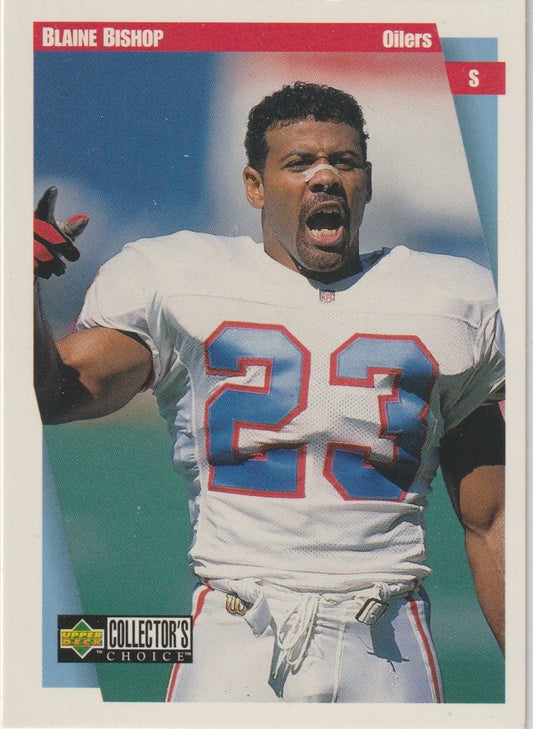 NFL 1997 Collector's Choice - No 216 - Blaine Bishop