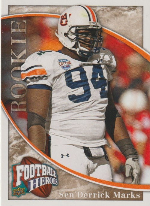 NFL 2009 Upper Deck Heroes - No 191 - Sen'Derrick Marks
