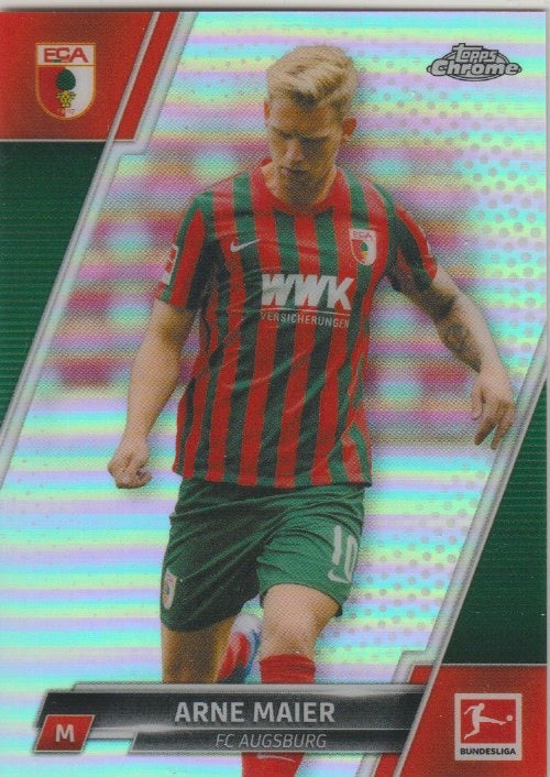 Soccer 2021-22 Topps Chrome Bundesliga Refractors - No. 1 - Arne Maier