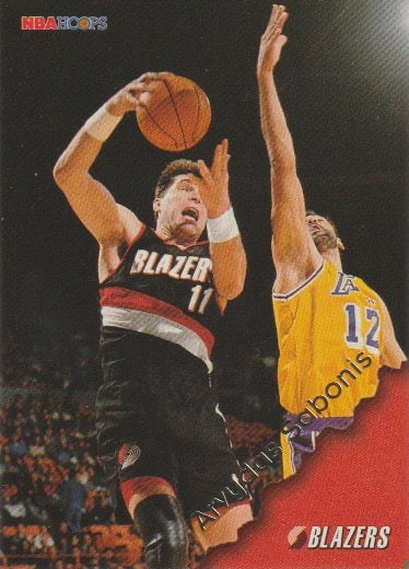 NBA 1996-97 Hoops - No 130 - Arvydas Sabonis