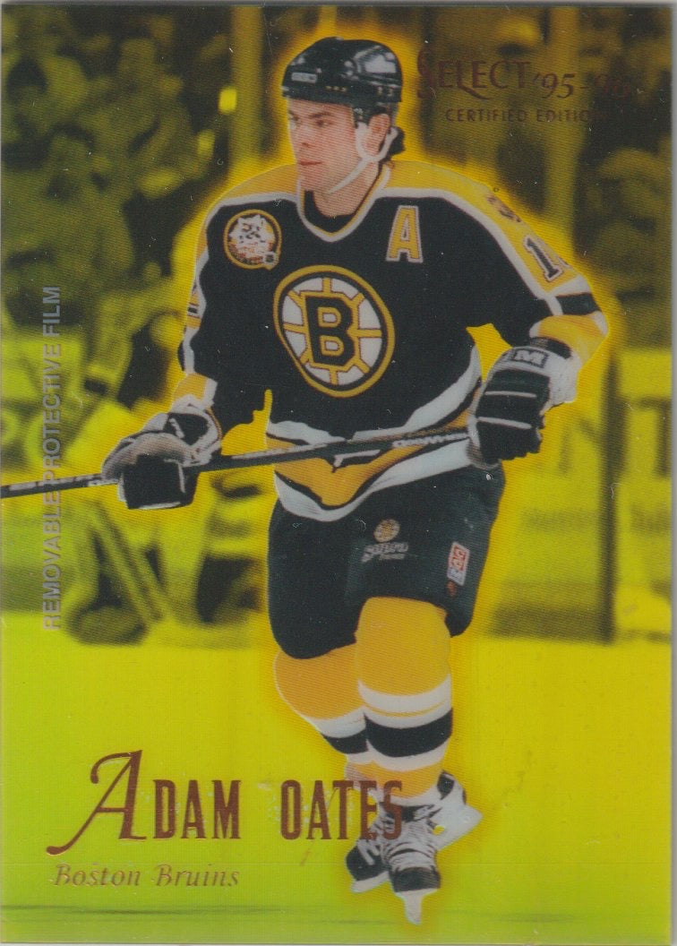 NHL 1995 / 96 Select Certified Mirror Gold - No 11 - Adam Oates