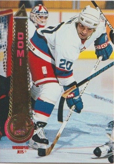 NHL 1994 / 95 Pinnacle - No 344 - Tie Domi