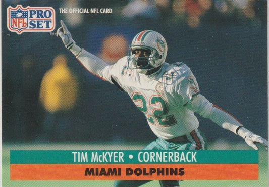 NFL 1991 ProSet - No 211 - Tim McKyer
