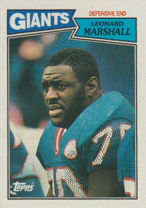 NFL 1987 Topps - No 23 - Leonard Marshall