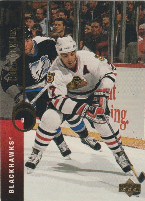 NHL 1994 / 95 Upper Deck - No 26 - Chris Chelios