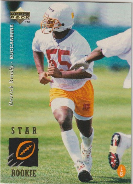 NFL 1995 Upper Deck - No 21 - Derrick Brooks