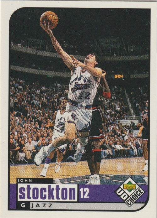 NBA 1998-99 UD Choice - No 142 - John Stockton
