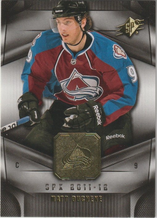 NHL 2011-12 SPx - No 76 - Matt Duchesne