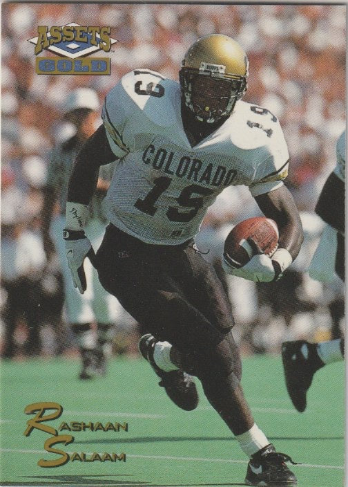 NFL 1995 Assets Gold - No 15 - Rashaan Salaam