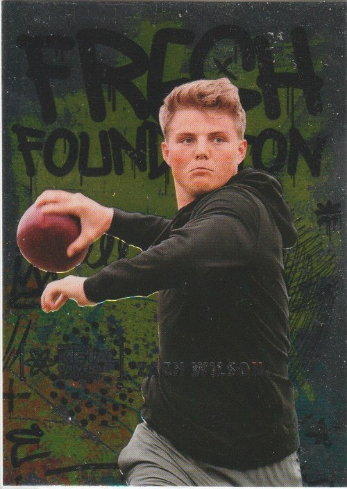 NFL 2021 Metal Universe Champions French Foundation - No FF15 - Zach Wilson