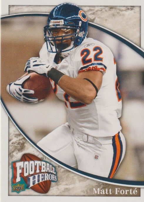 NFL 2009 Upper Deck Heroes - No 18 - Matt Forté