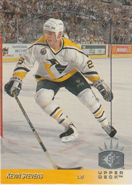 NHL 1993/94 Upper Deck SP Inserts - No 124 - Kevin Stevens